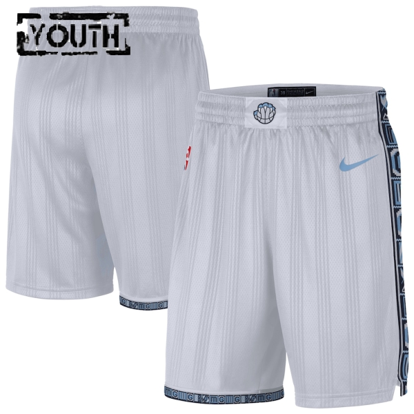 Memphis Grizzlies NBA Shorts Nike 2025-26 City Edition Swingman - Kinder Memphis Grizzlies NBA Shorts Nike 2025-26 City Edition Swingman - Kinder